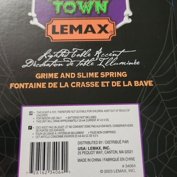 Lemax Spooky Town Grime And Slime Spring Halloween - Picture 3 of 5